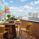 Rooftop Terrace Boho Center 2 Baths *