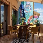 Rooftop Terrace Boho Center 2 Baths * Bukarest