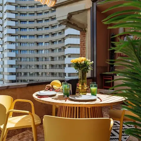 Rooftop Terrace Boho Center 2 Baths Apartman