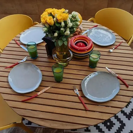 公寓 Rooftop Terrace Boho Center 2 Baths *