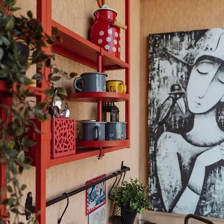 Rooftop Terrace Boho Center 2 Baths Апартаменты
