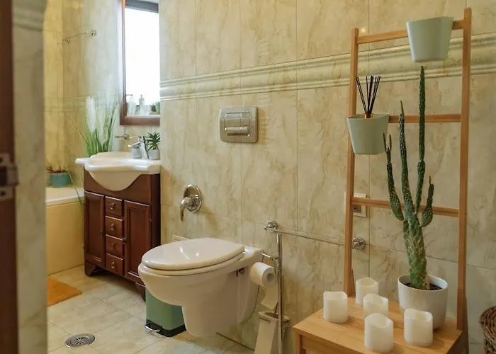 Rooftop Terrace Boho Center 2 Baths Apartment