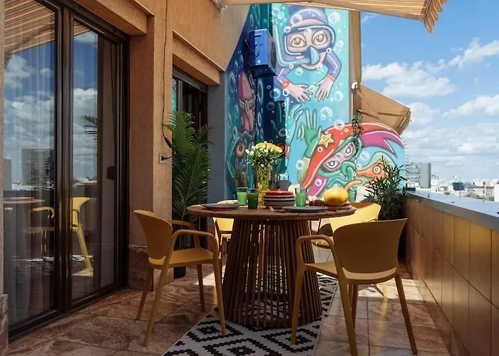 Rooftop Terrace Boho Center 2 Baths * Bucharest
