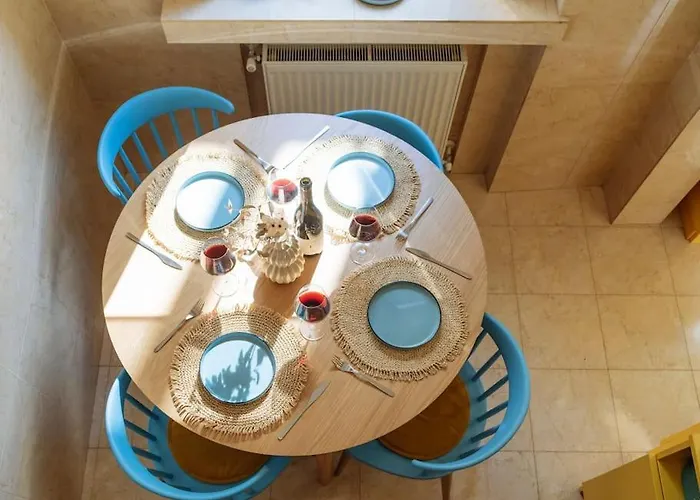 Rooftop Terrace Boho Center 2 Baths Apartment Bucharest