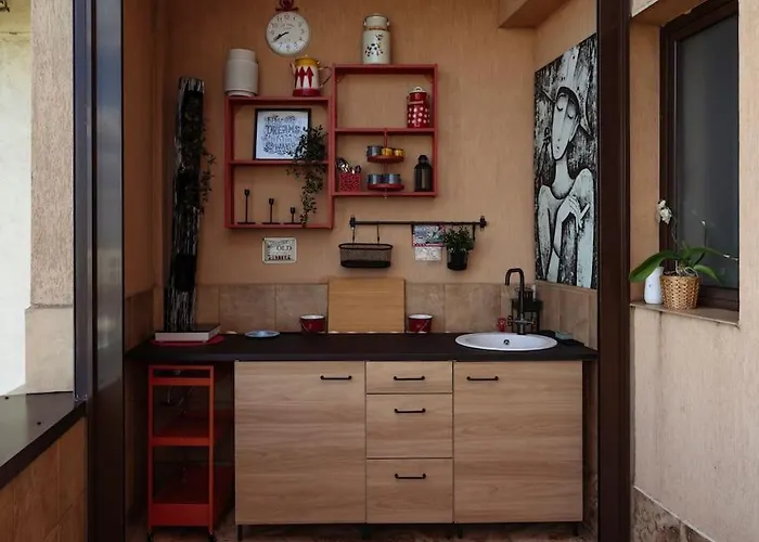 Rooftop Terrace Boho Center 2 Baths Apartment Bucharest