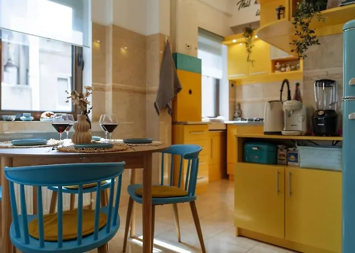 Rooftop Terrace Boho Center 2 Baths Apartment Bucharest