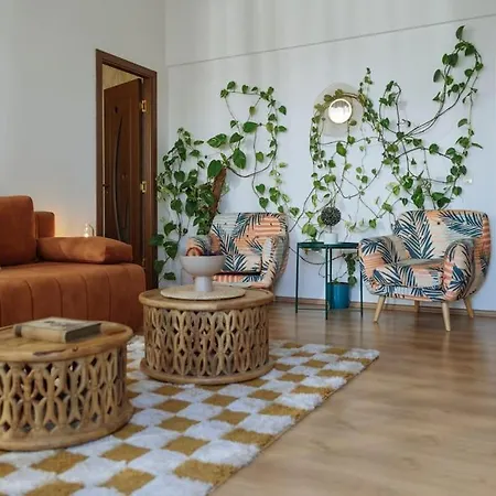 Apartmán Rooftop Terrace Boho Center 2 Baths